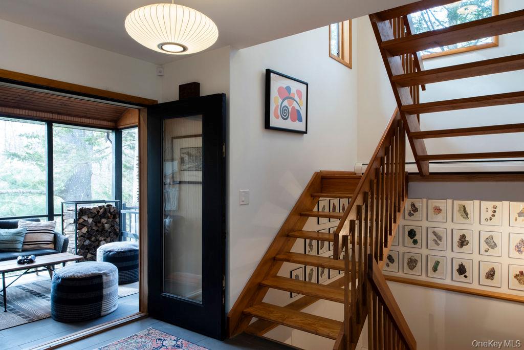 42 Lake Pleasant Road Staatsburg, NY 12580 - Photo 21 of 34 Staircase with tile patterned floors