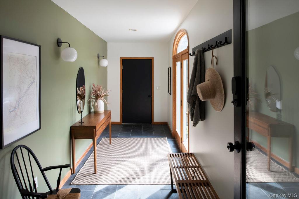 42 Lake Pleasant Road Staatsburg, NY 12580 - Photo 7 of 34 Breezeway/mud room featuring slate floors