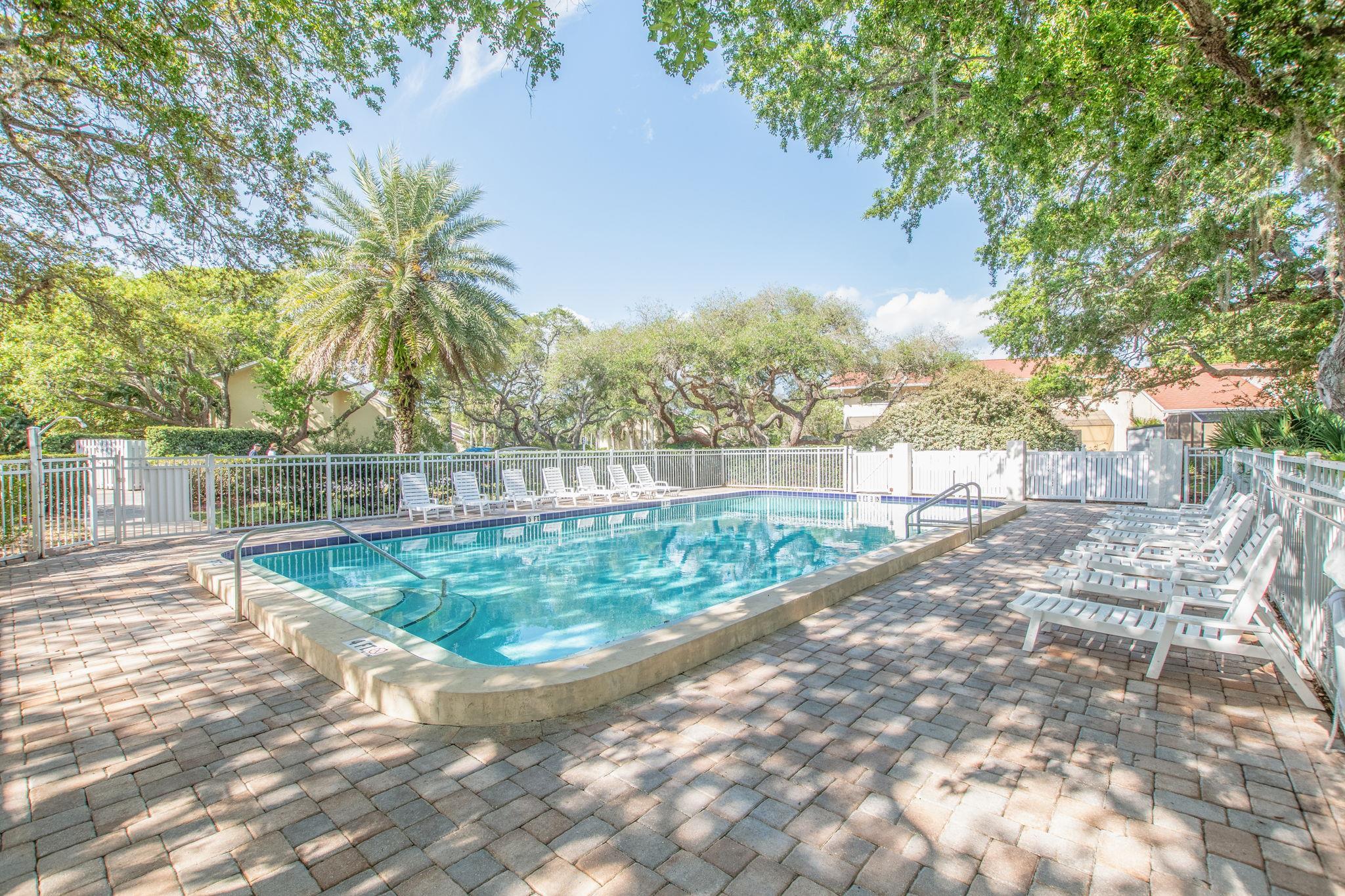 3960 A1A South, Unit 520 St. Augustine, FL 32080 - Photo 31 of 51 a view of a backyard