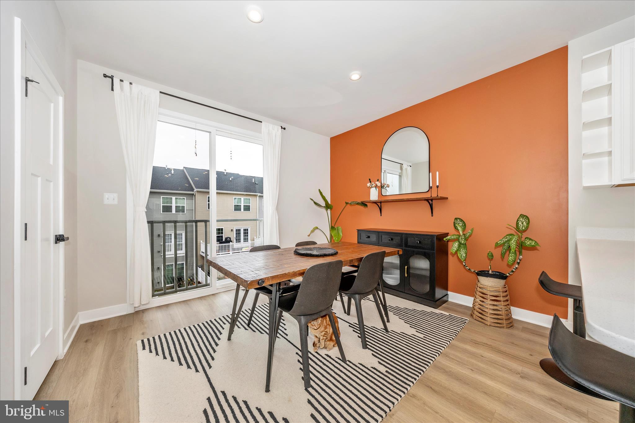 344 Patterson Park Road Frederick, MD 21703 - Photo 11 of 41 a view of a dining room with furniture and wooden floor