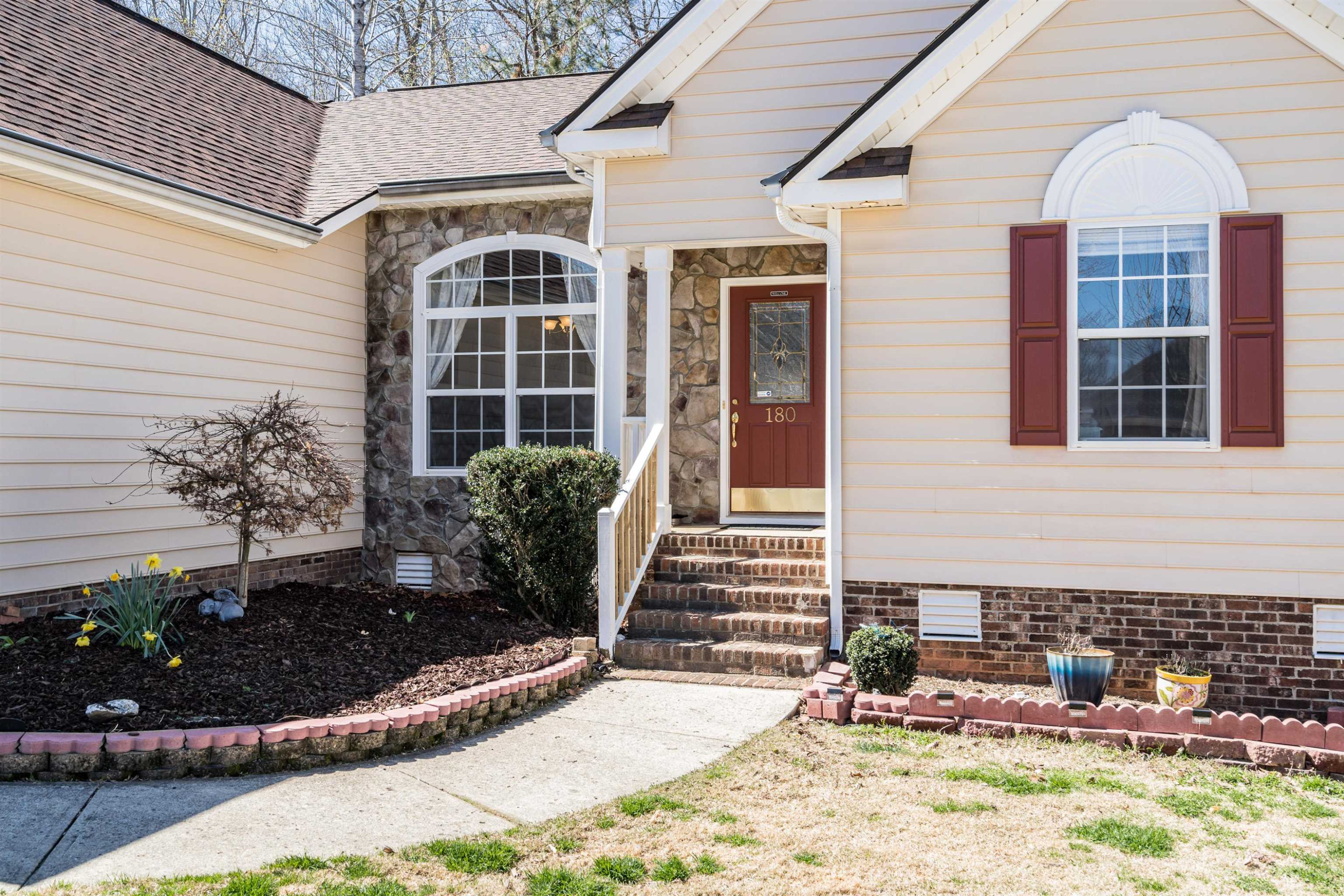 180 Mickleson Ridge Drive Raleigh, NC 27603 - Photo 24 of 32 Fresh Paint on the Front Porch and Entry