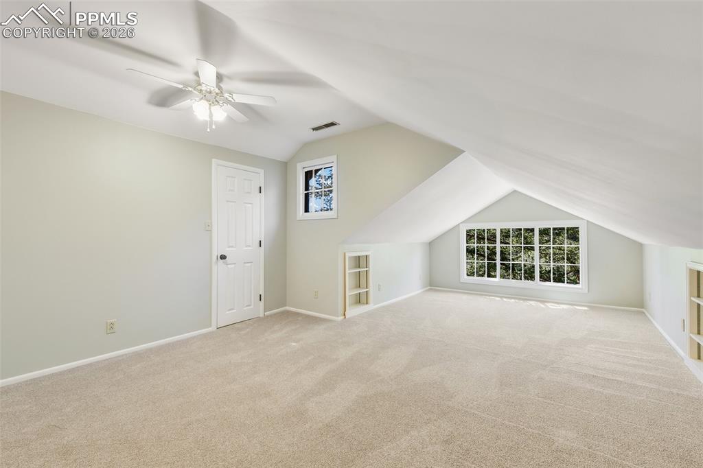 4530 Hagerman Road Cascade, CO 80809 - Photo 36 of 47 Very Spacious Bedroom #5 With lots Of Closet/Storage Space And Built-Ins - Upper Level