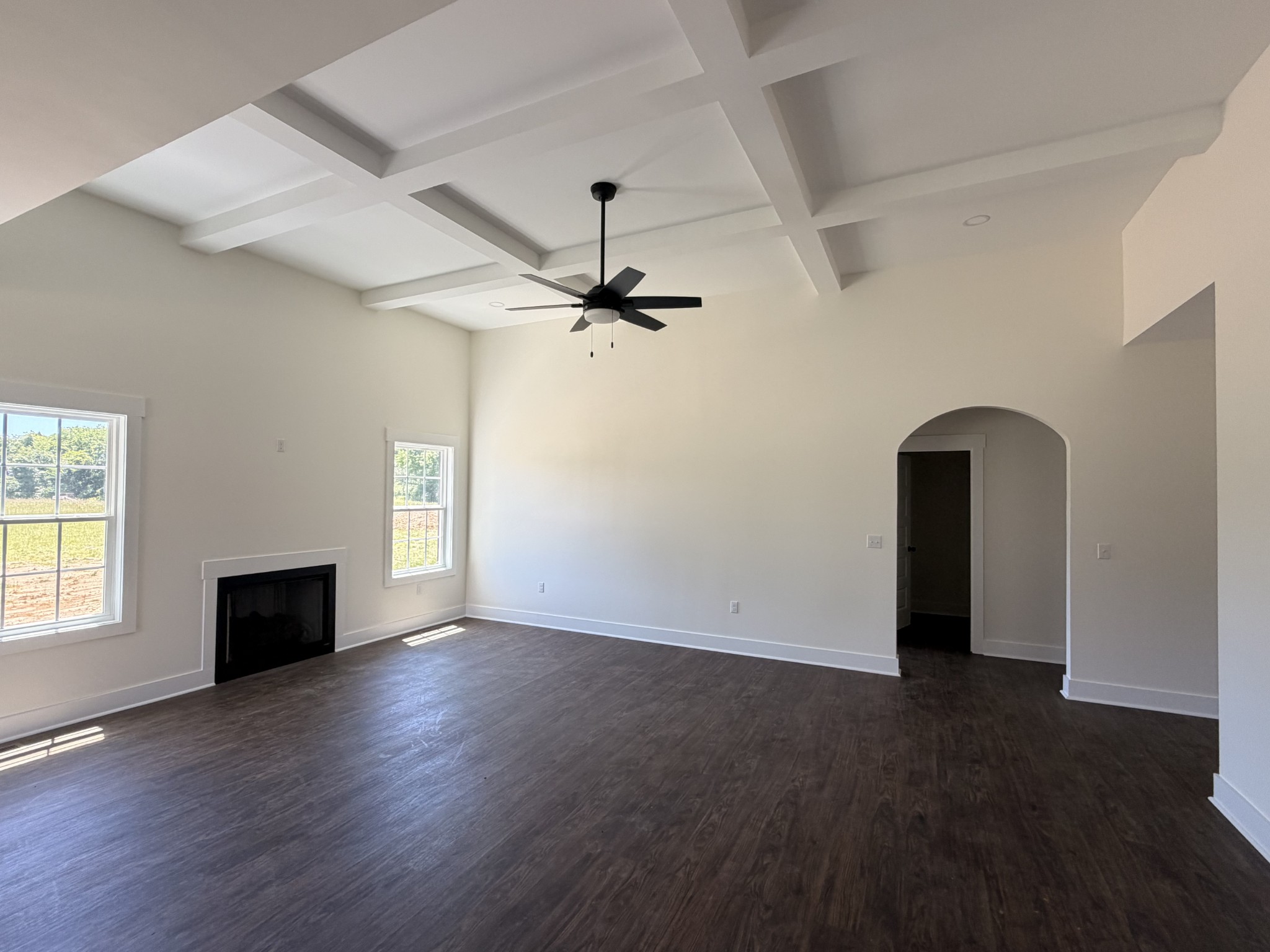 527 Old Hopkinsville Road Cadiz, KY 42211 - Photo 12 of 31 wooden floor in an empty room with a window