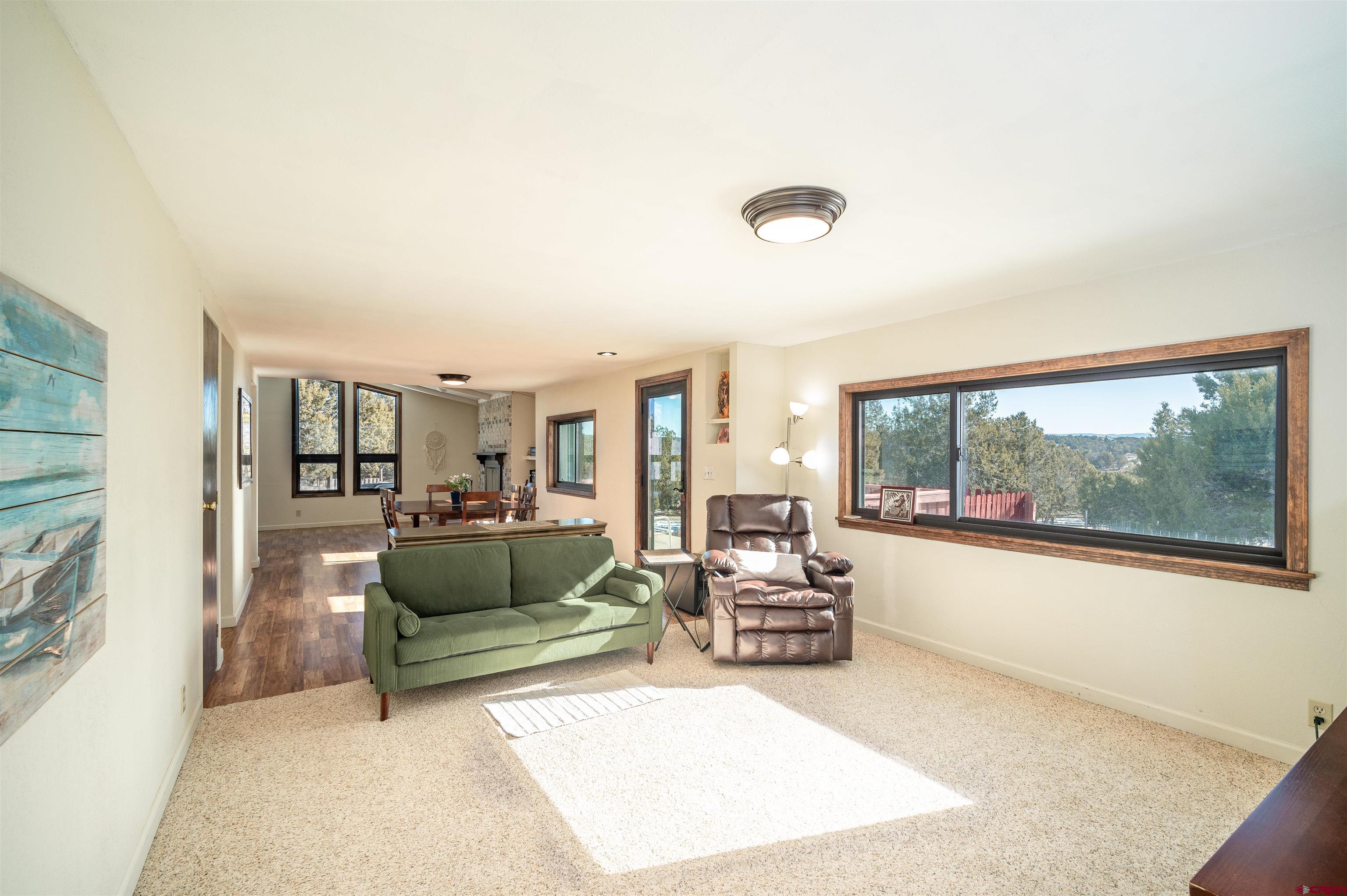 253 Valley Place Durango, CO 81303 - Photo 10 of 26 a living room with furniture and a large window