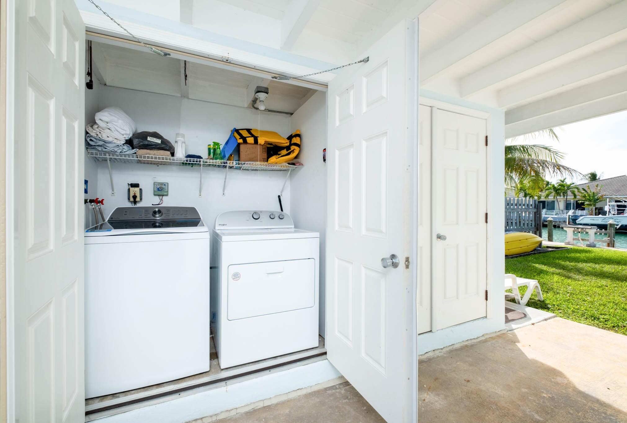 261 9th Street Key Colony Beach, FL 33051 - Photo 24 of 42 261 9th Laundry - Carport Storage