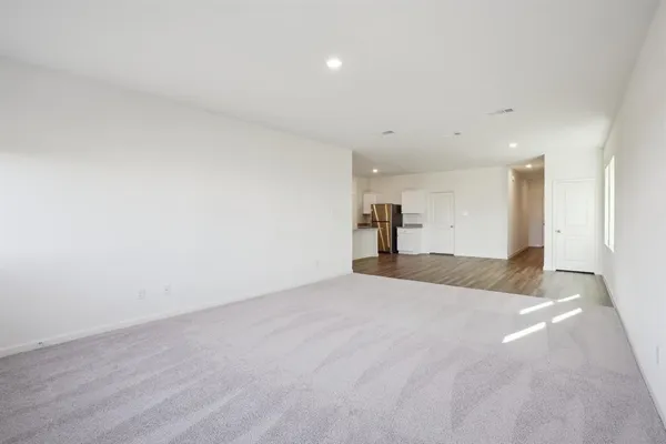 a view of empty room