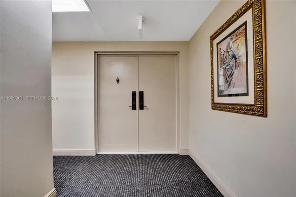 a view of a swimming pool with a lawn chairs