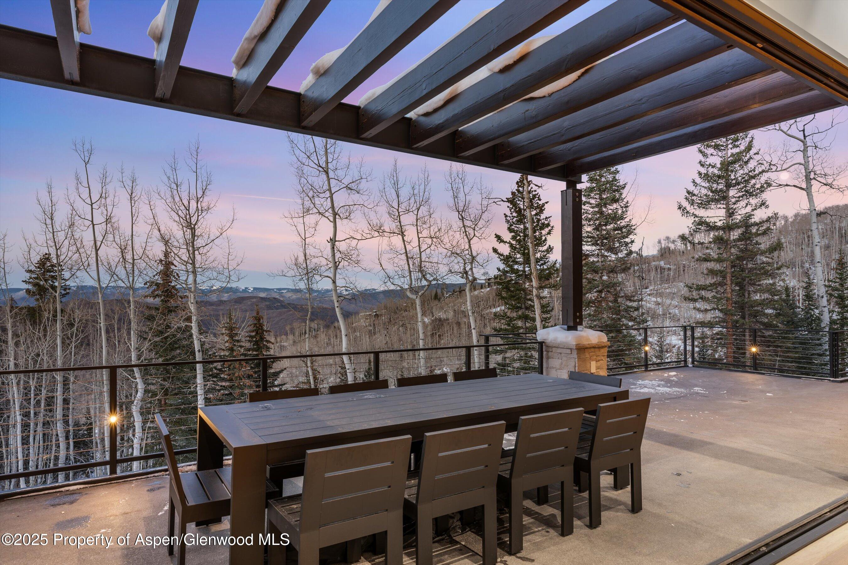 1234 Wood Road Snowmass Village, CO 81615 - Photo 59 of 66 a view of sitting area in balcony