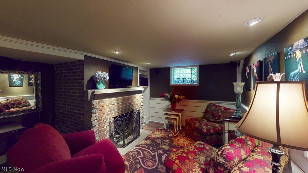 6556 Stone Road Hudson, OH 44236 - Photo 23 of 35 Cozy sitting are in the pub, perfect for cozy evenings with a roaring fire
