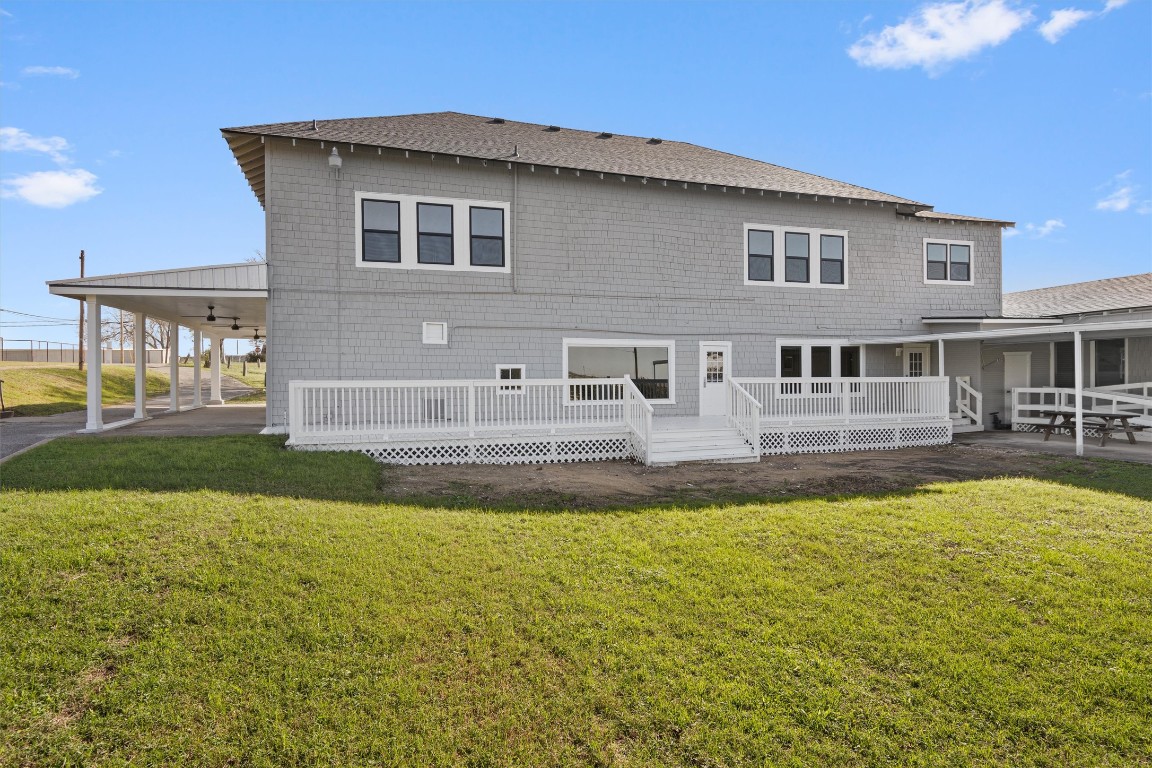 1102 Beech Street Taylor, TX 76574 - Photo 38 of 40 a house view with swimming pool in front of it