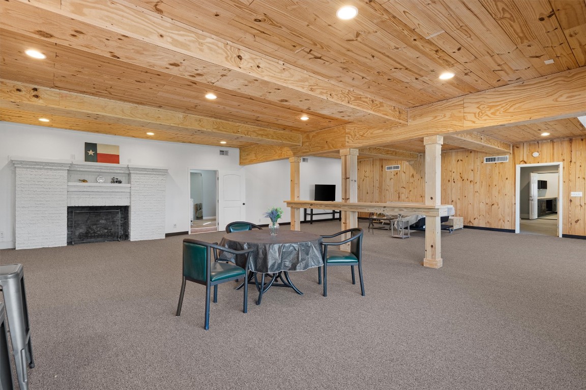 1102 Beech Street Taylor, TX 76574 - Photo 5 of 40 a view of a dining room with furniture window and outside view