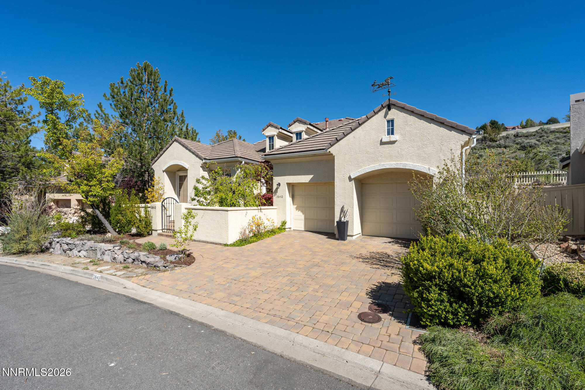 1840 Hunter Creek Road Reno, NV 89519 - Photo 38 of 39 a front view of a house with a yard