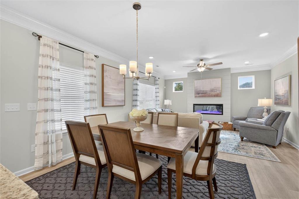 532 Guy Williams Road Rock Spring, GA 30739 - Photo 12 of 42 a view of a dining room with furniture