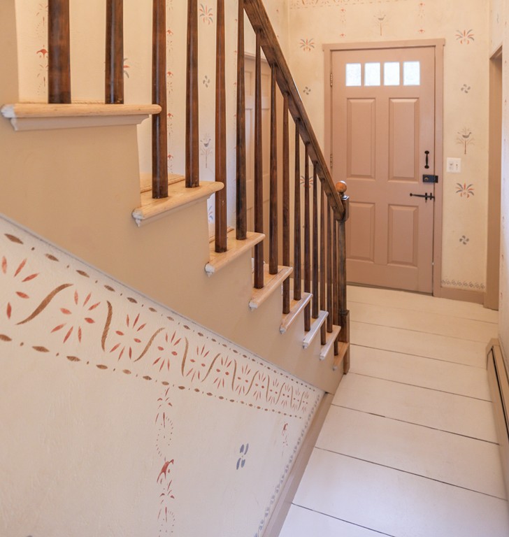 32 Century Mill Road Bolton, MA 01740 - Photo 19 of 27 wooden floor with staircase