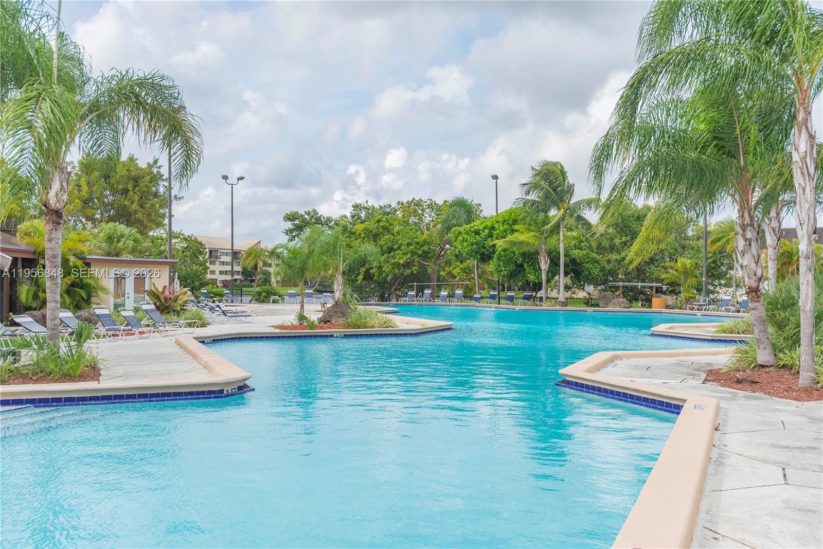 6554 Southwest 114th Place, Unit E74 Miami, FL 33173 - Photo 46 of 51 Award-winning pool by Homes and Gardens.