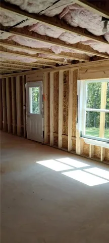 a view of a room with window