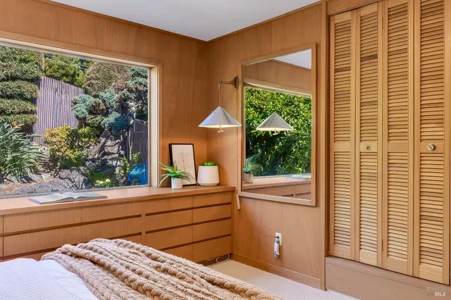 a view of a city from a balcony