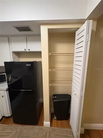 a view of walk in closet