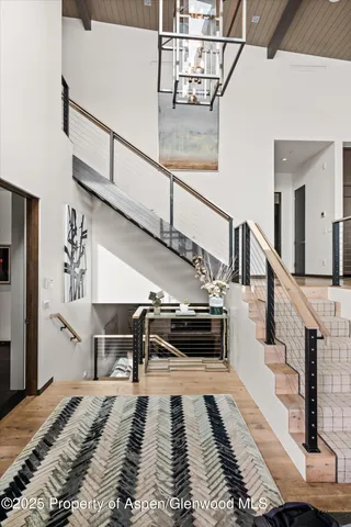 a view of entryway and hall