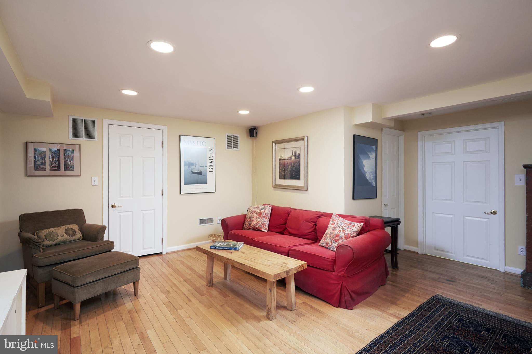 4327 Reno Road Northwest Washington, DC 20008 - Photo 24 of 29 Lower level w/ wood floors