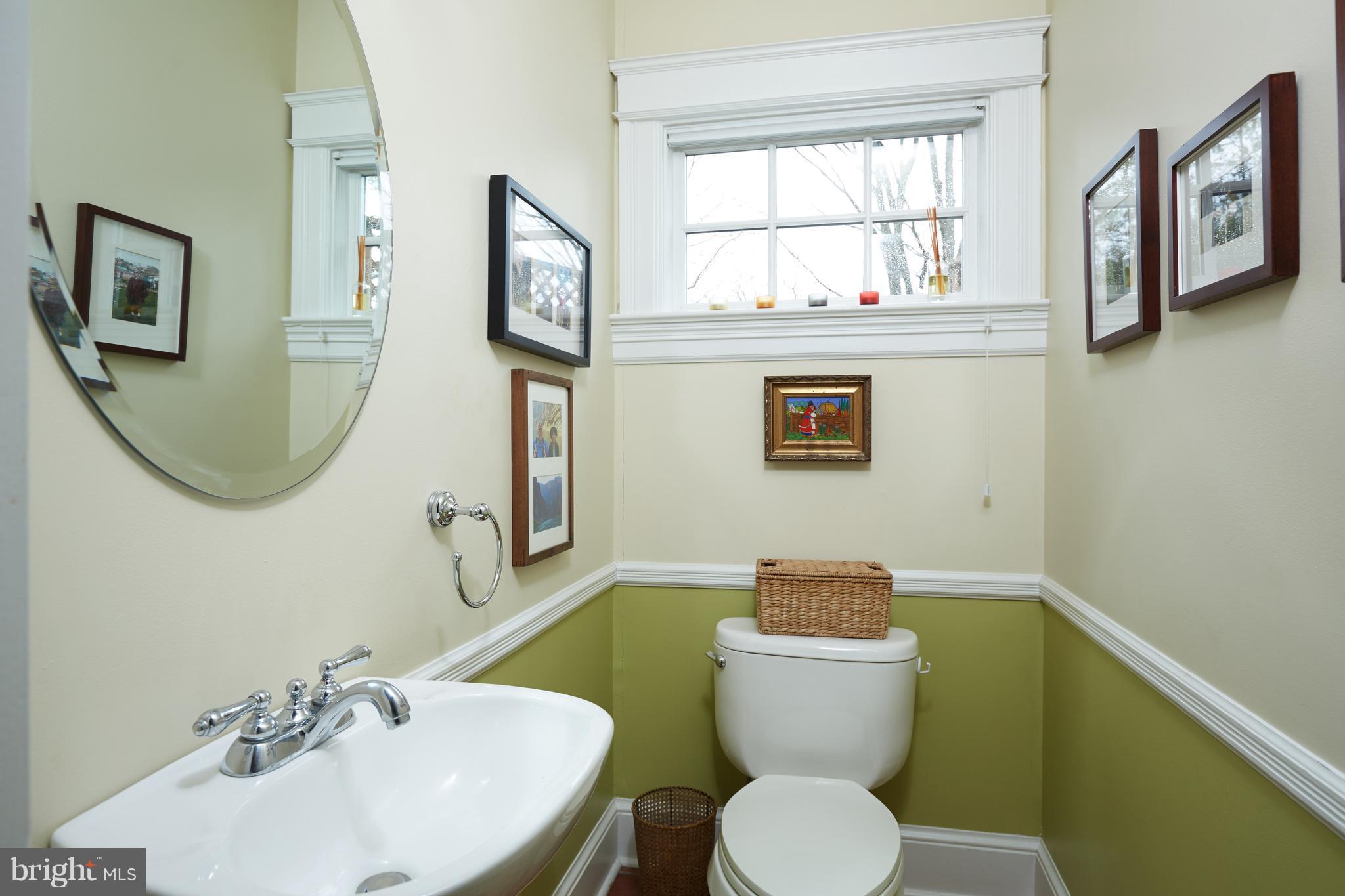 4327 Reno Road Northwest Washington, DC 20008 - Photo 10 of 29 First floor powder room