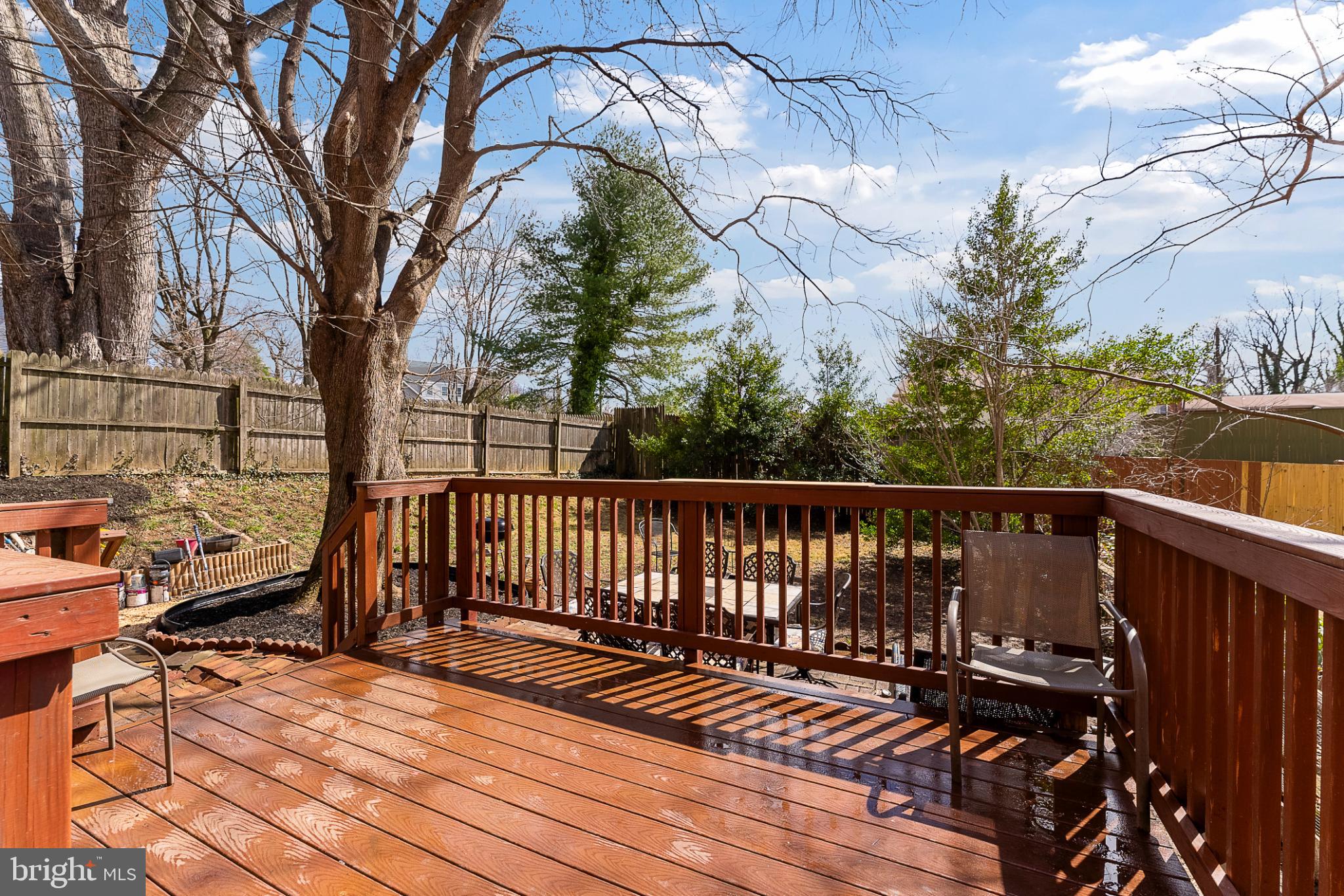 633 Walker Avenue Baltimore, MD 21212 - Photo 14 of 27 a view of a two chairs on the roof deck