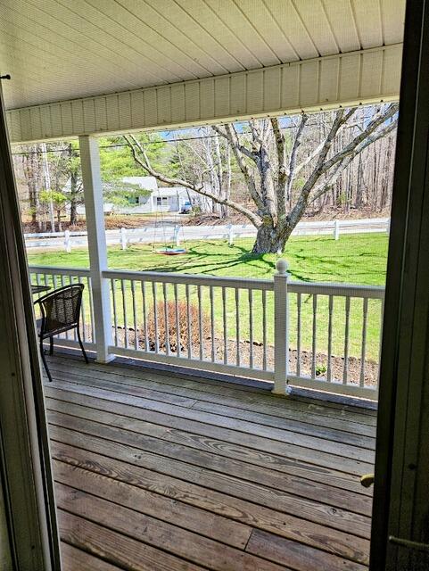 412 Weld Road Wilton, ME 04294 - Photo 11 of 83 from LR to outside porch