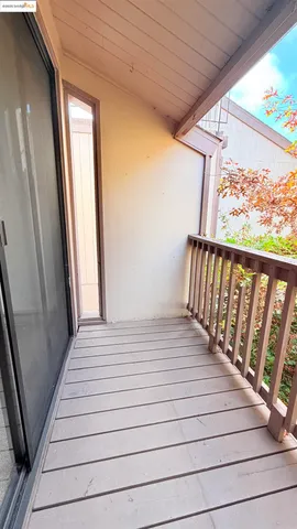 a view of a room with a cabinet