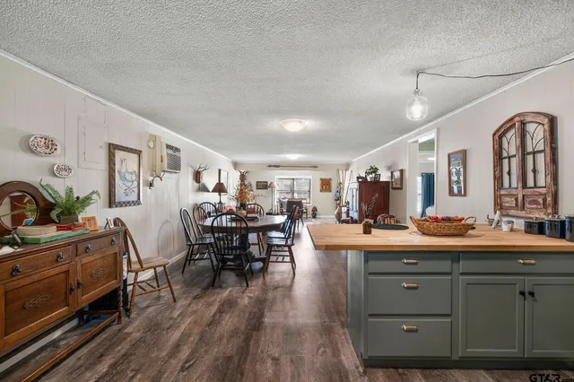 a view of a storage and utility room with washer and dryer