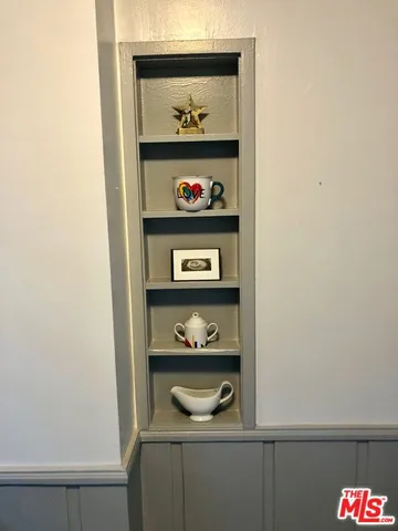 a room with storage and utility