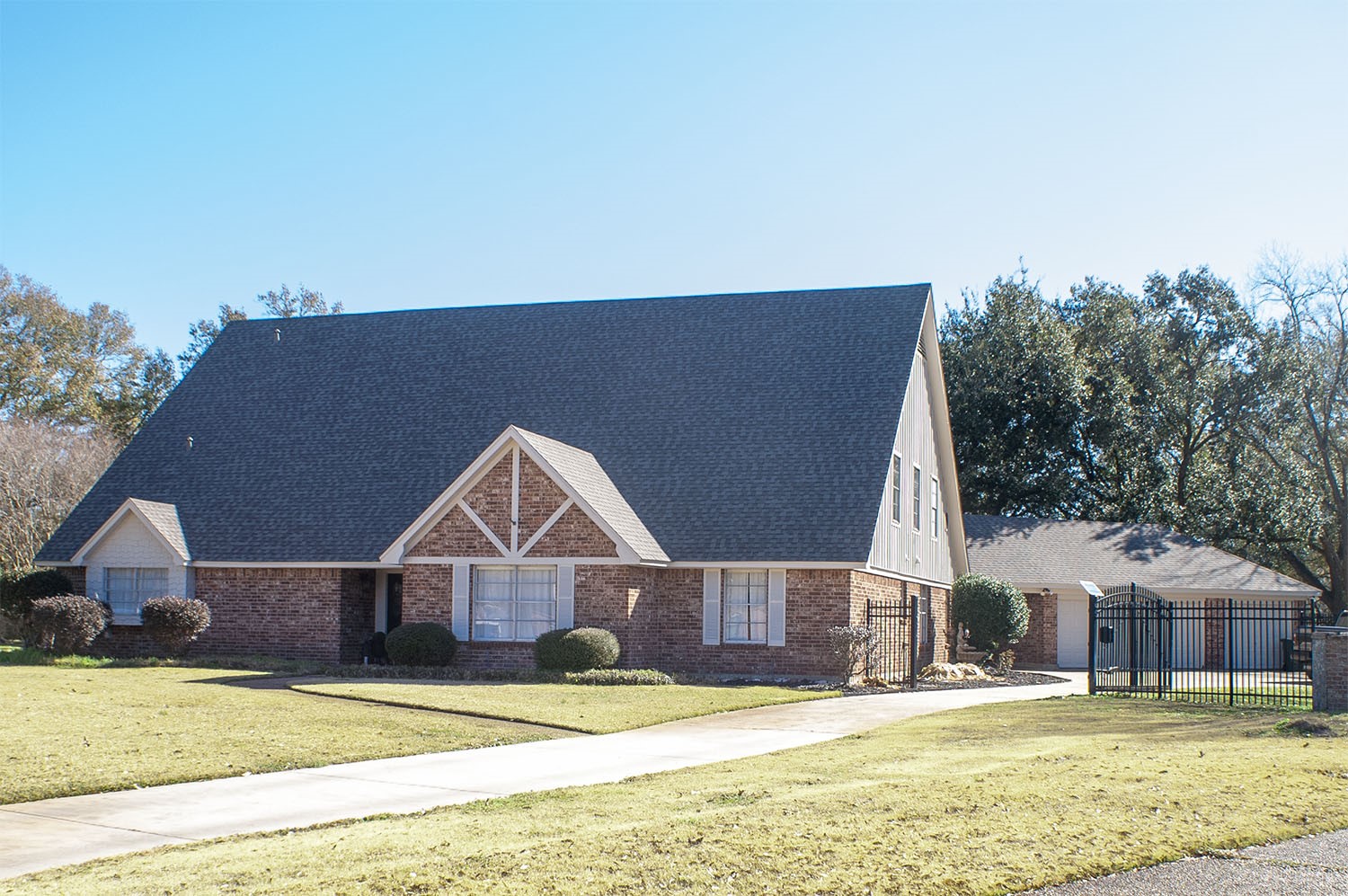 a house that has a big yard