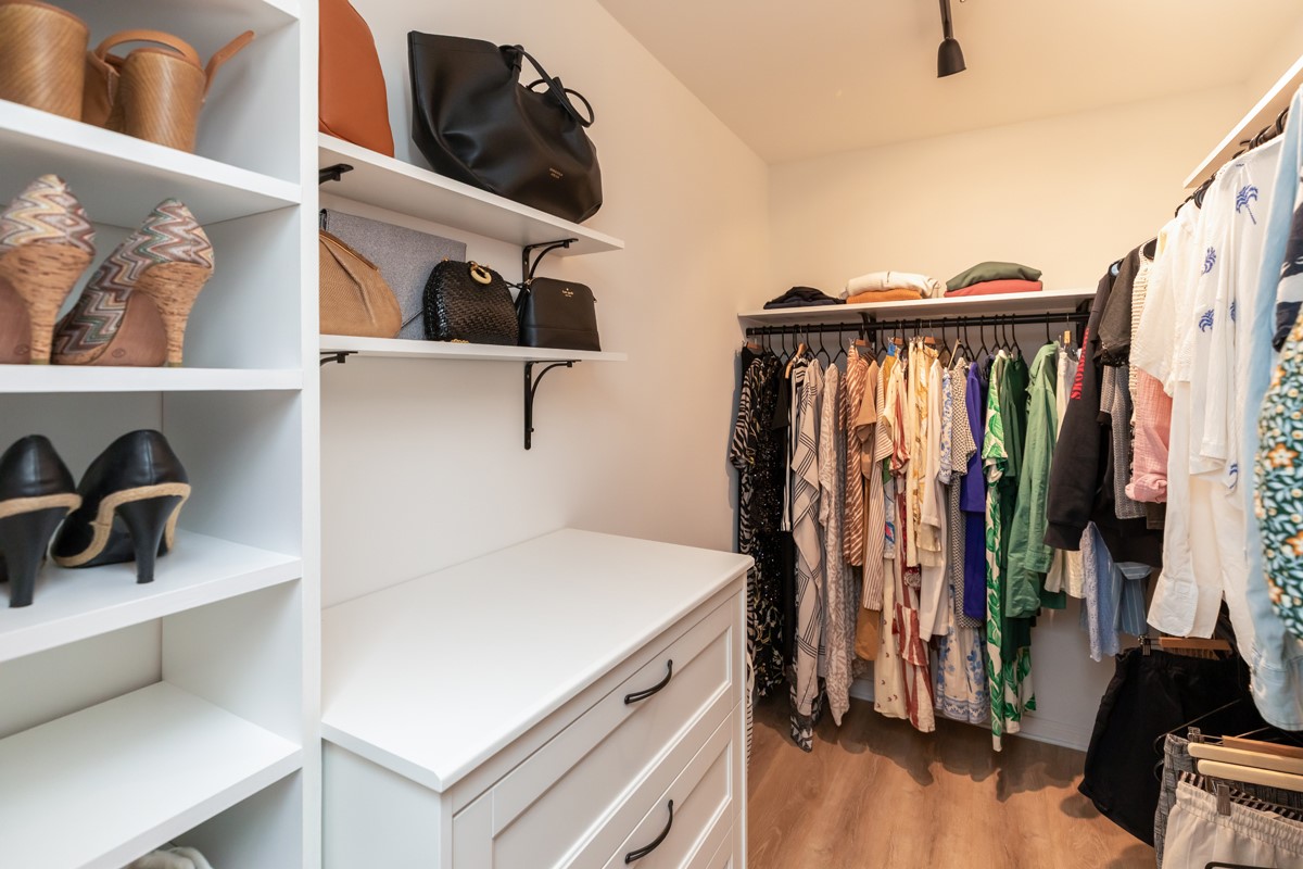 1210 Nottingham Lane Beaumont, TX 77706 - Photo 29 of 50 a view of walk in closet with clothes and shoes