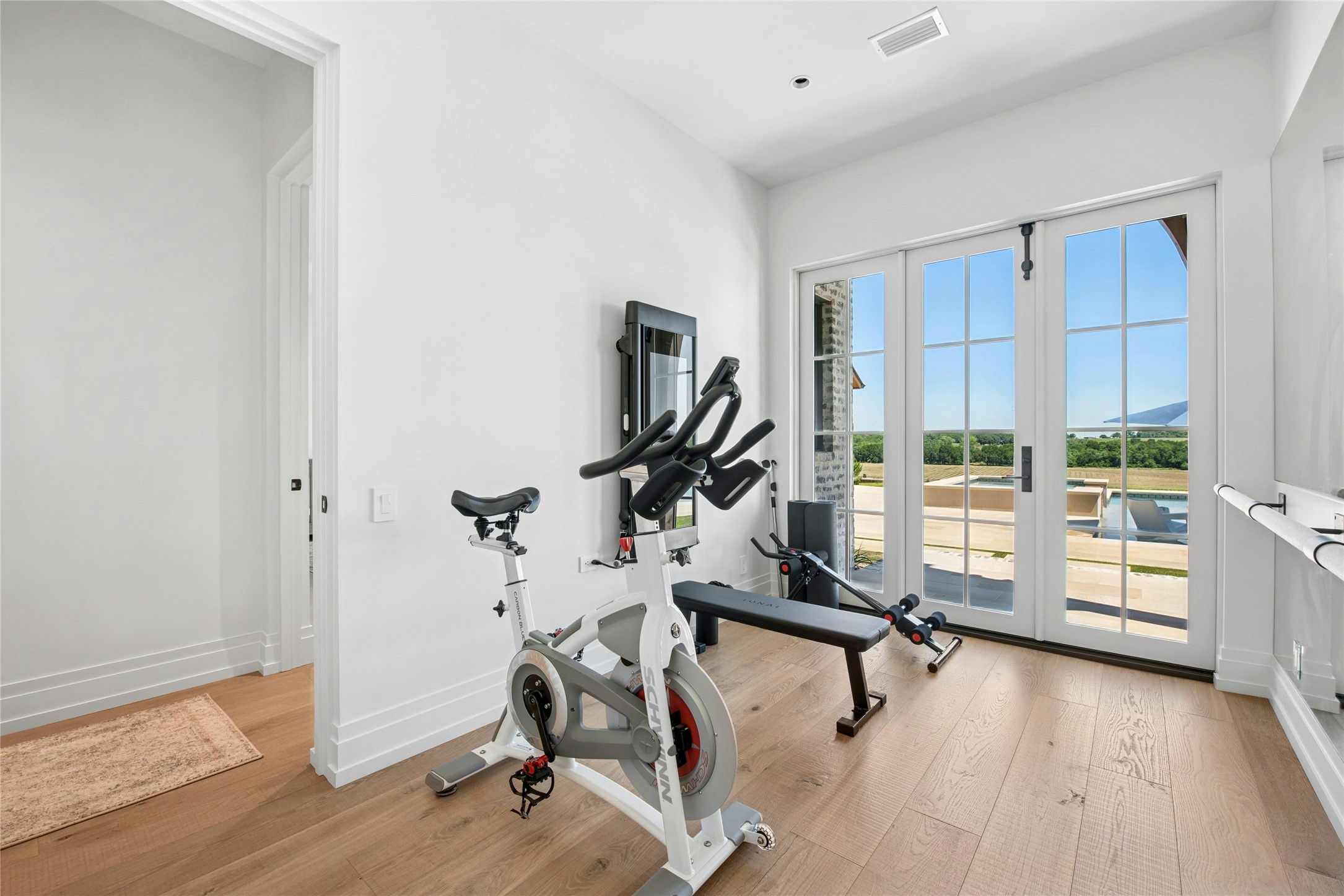 658 Fordtran Road New Ulm, TX 78950 - Photo 23 of 50 a view of a room with gym equipment