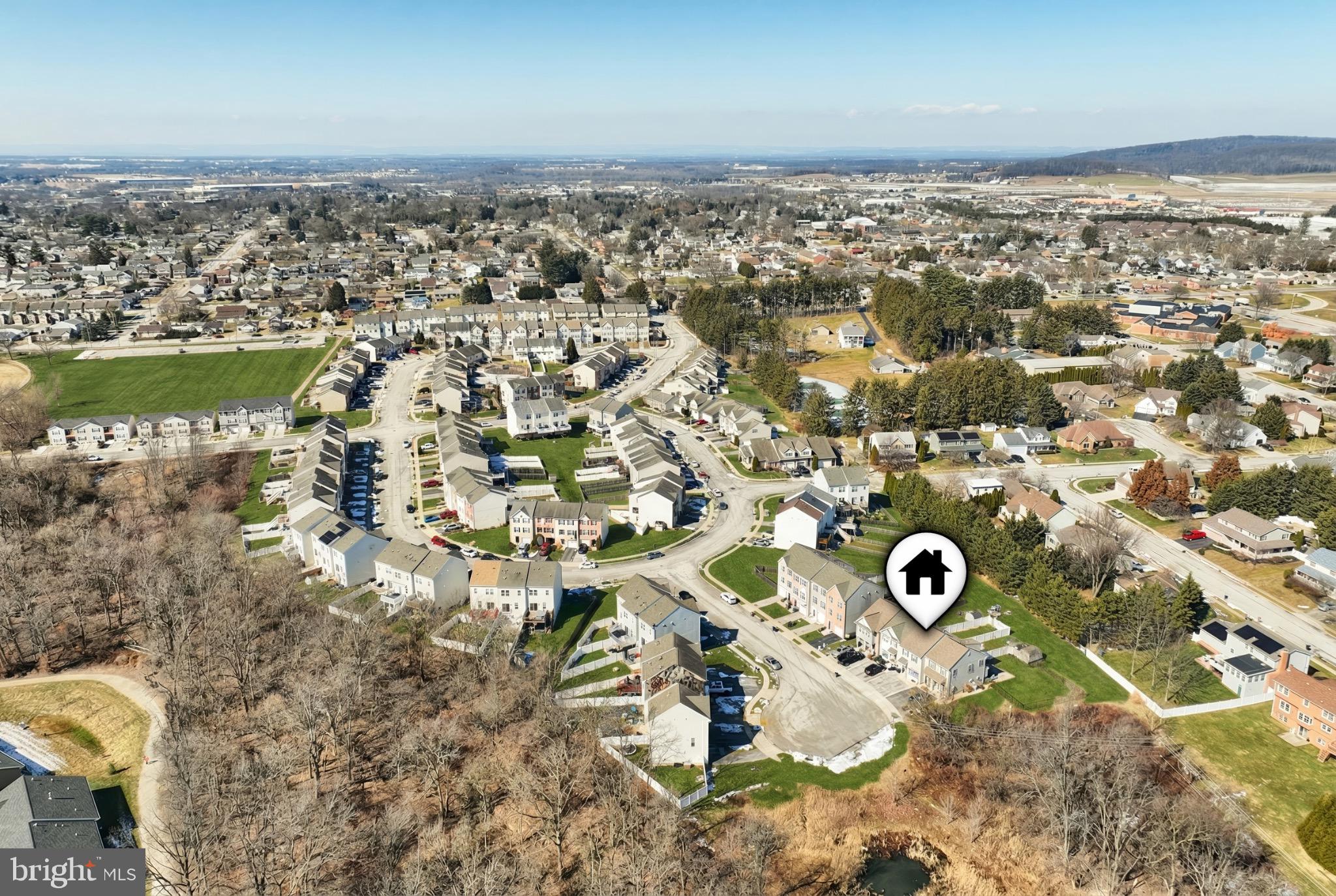 712 Spencer Drive Hanover, PA 17331 - Photo 6 of 23 an aerial view of a house with a ocean view