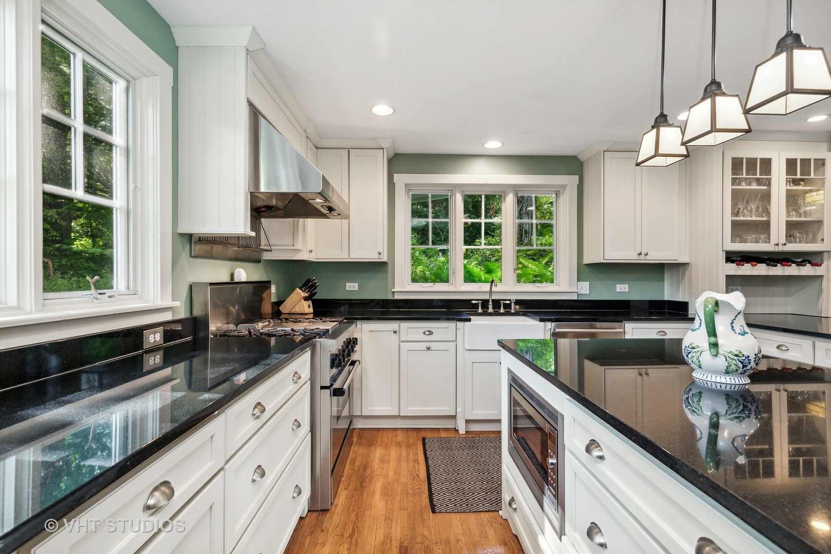 804 Murray Road Tower Lakes, IL 60010 - Photo 14 of 44 a kitchen with a sink a counter top space and cabinets