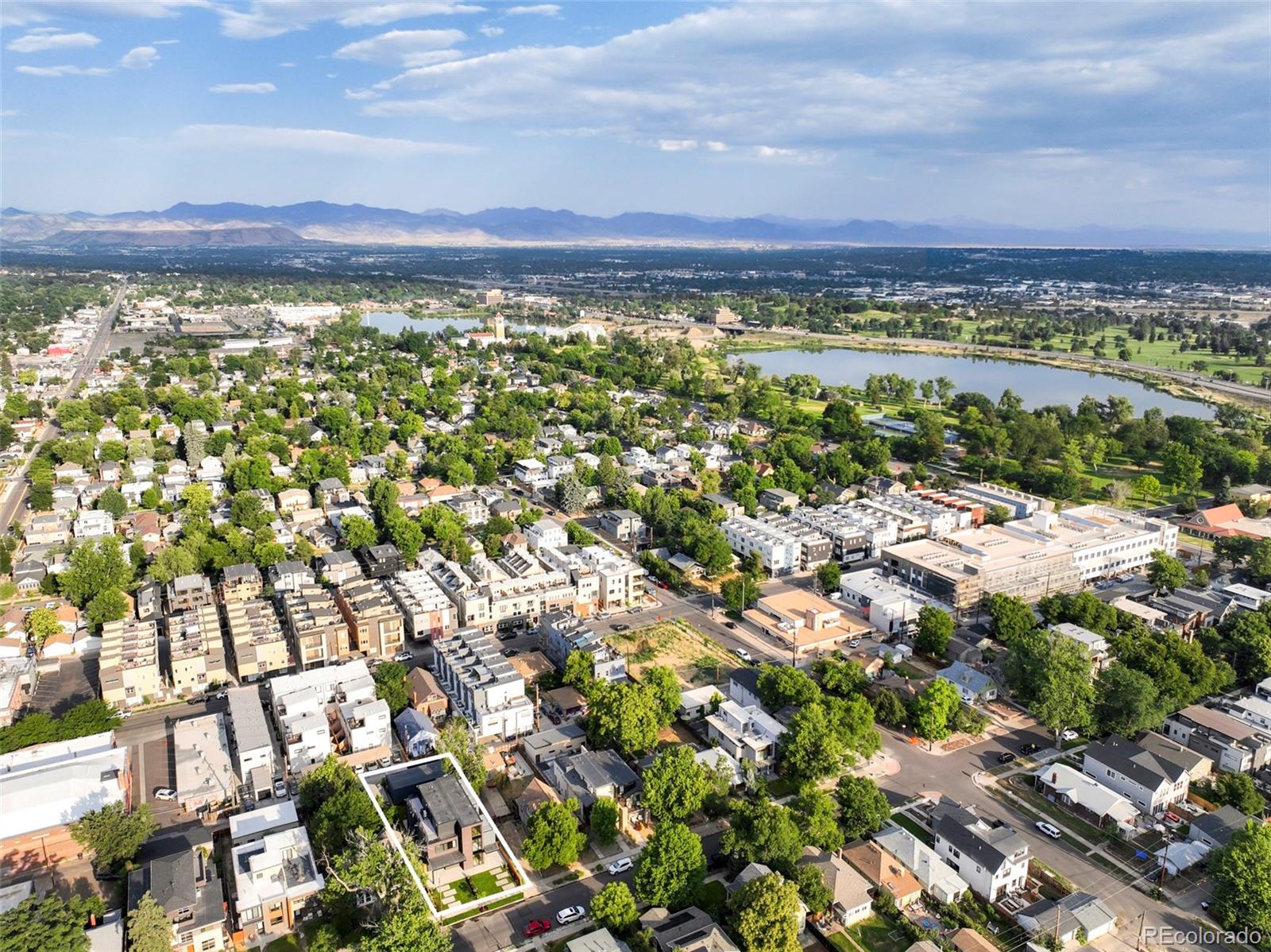4449 Stuart Street Denver, CO 80212 - Photo 38 of 44 a view of a city