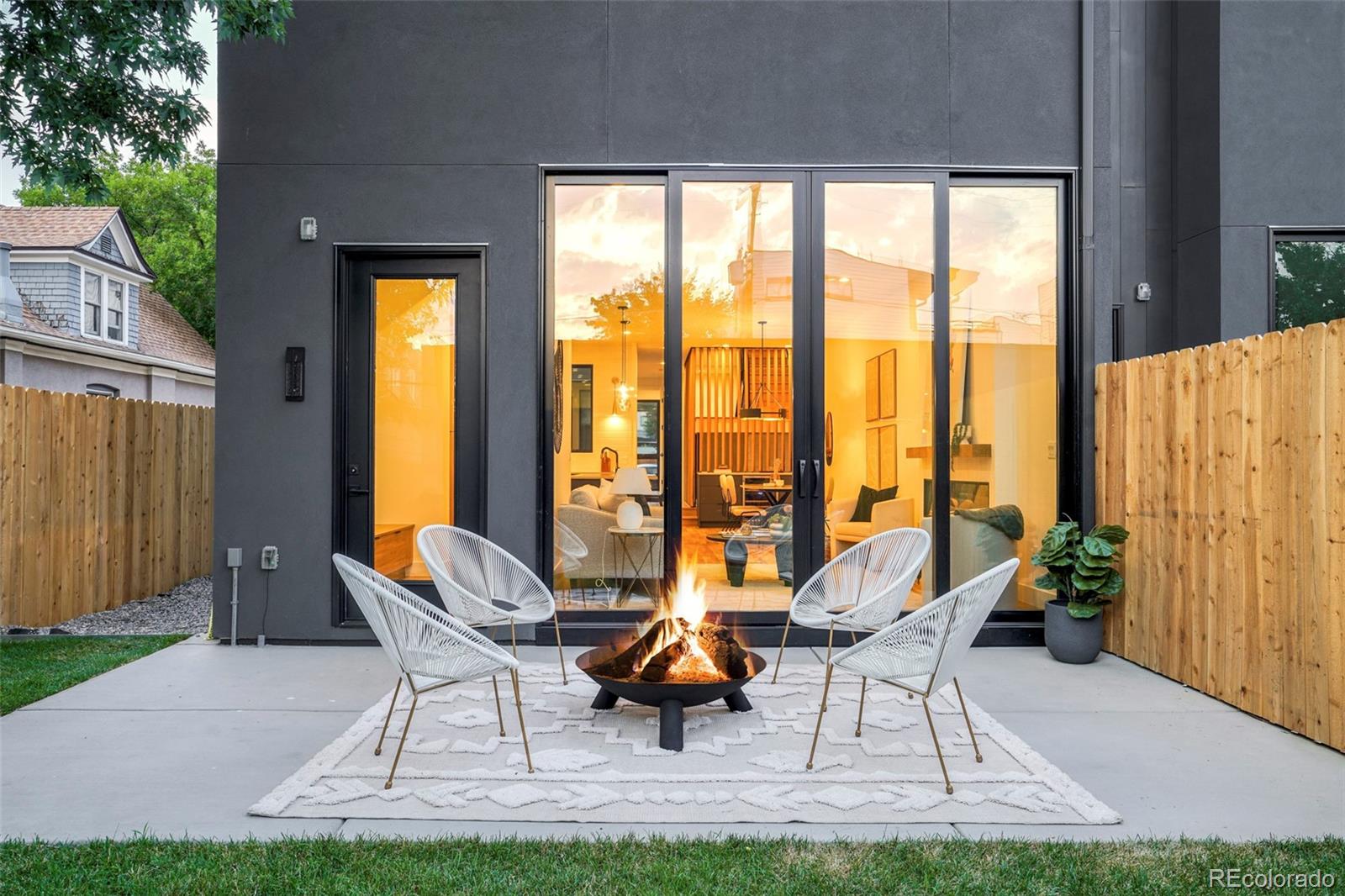 4449 Stuart Street Denver, CO 80212 - Photo 43 of 44 a view of outdoor space with seating area