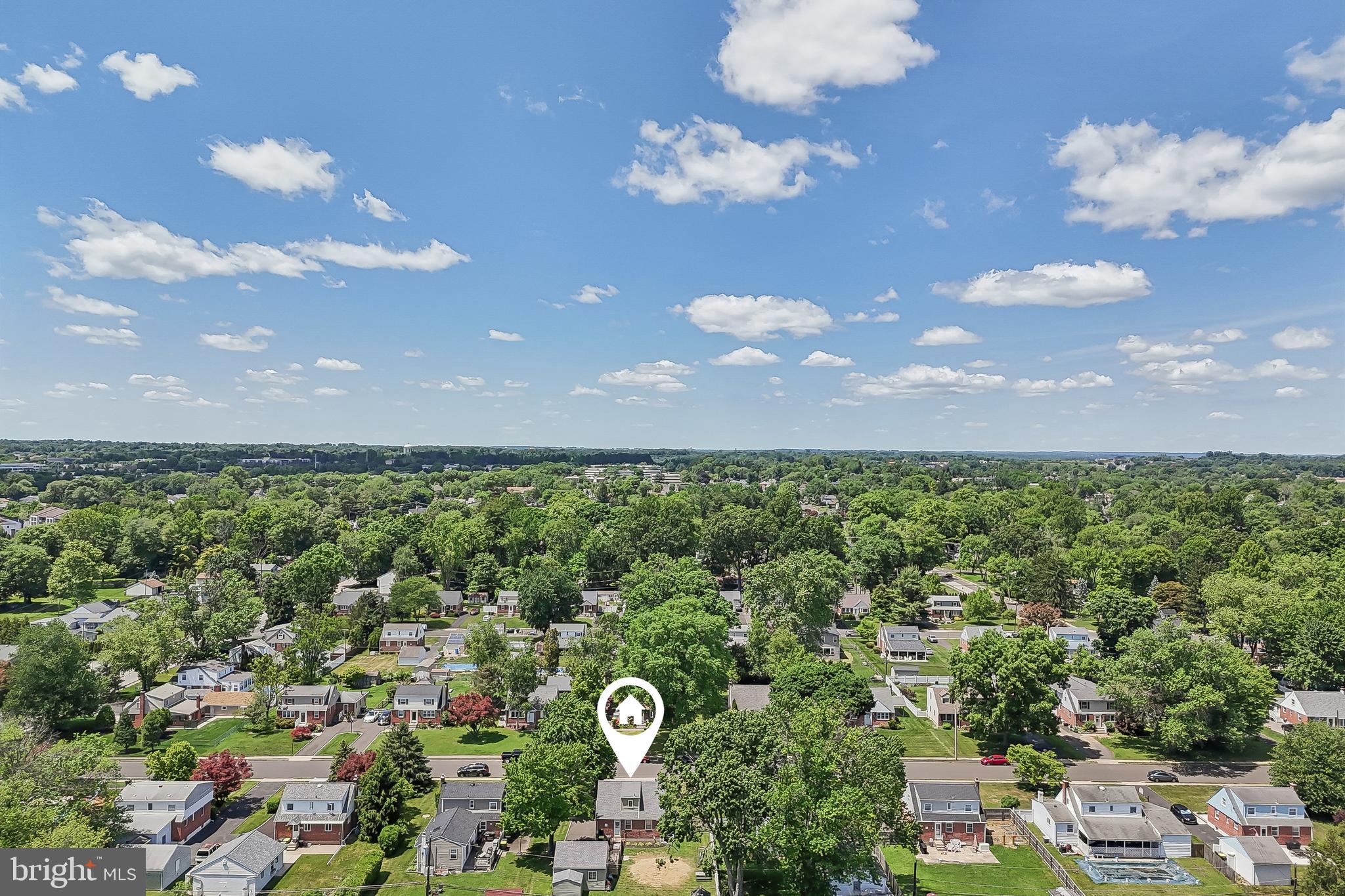 311 Hampton Road Hatboro, PA 19040 - Photo 43 of 53 Location of home in aerial view