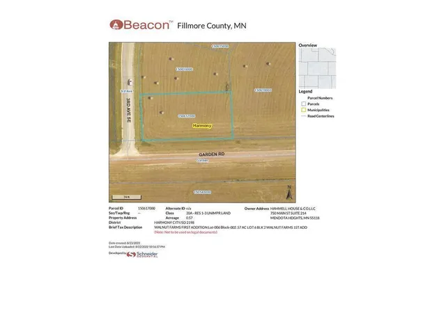 $45,000 | Tbd ( Lot 6-blk 2) Tbd ( Avenue Southeast, Harmony, MN 55939