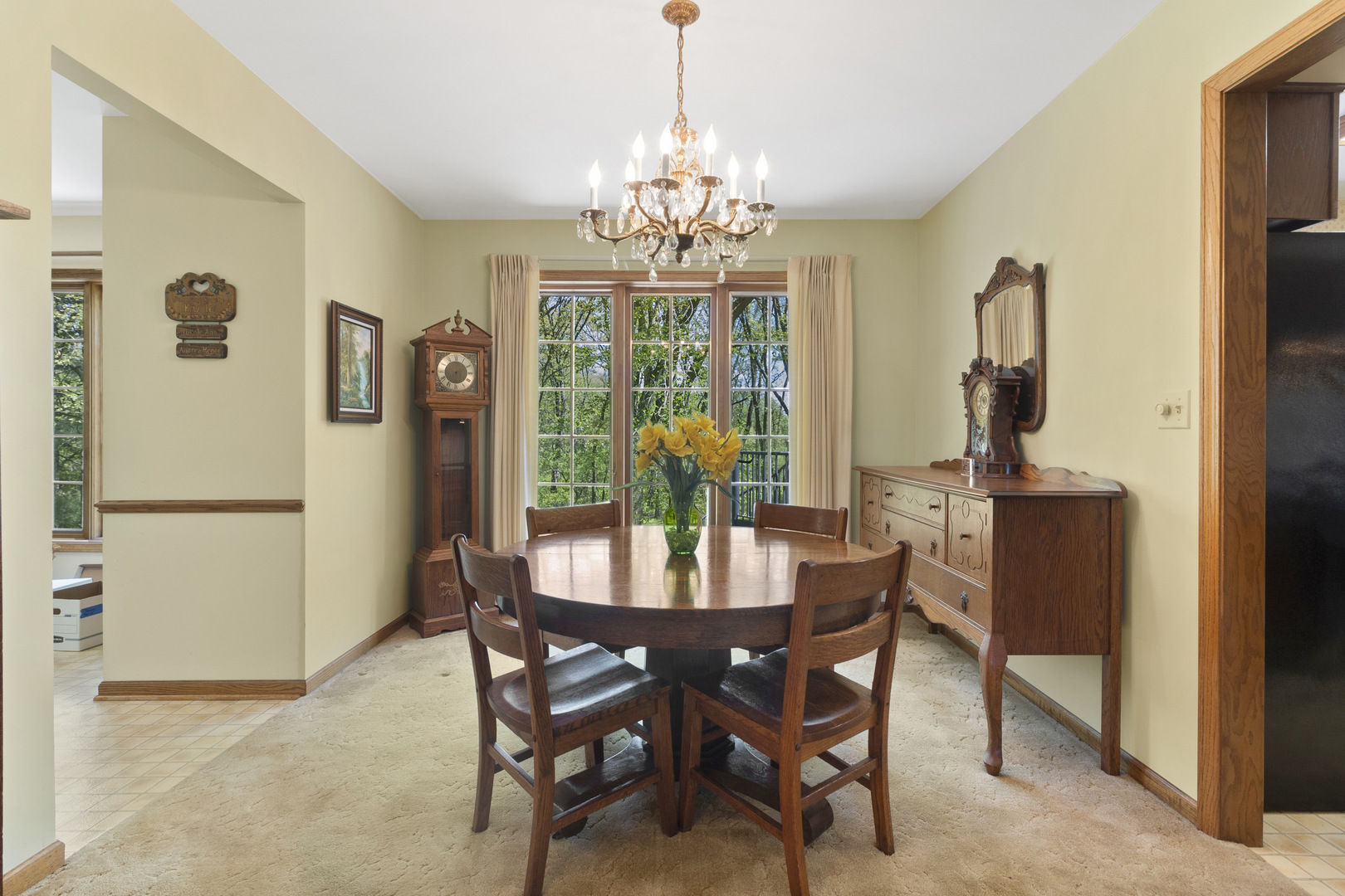 8518 Reese Road Harvard, IL 60033 - Photo 7 of 34 a view of a dining room with furniture window and outside view