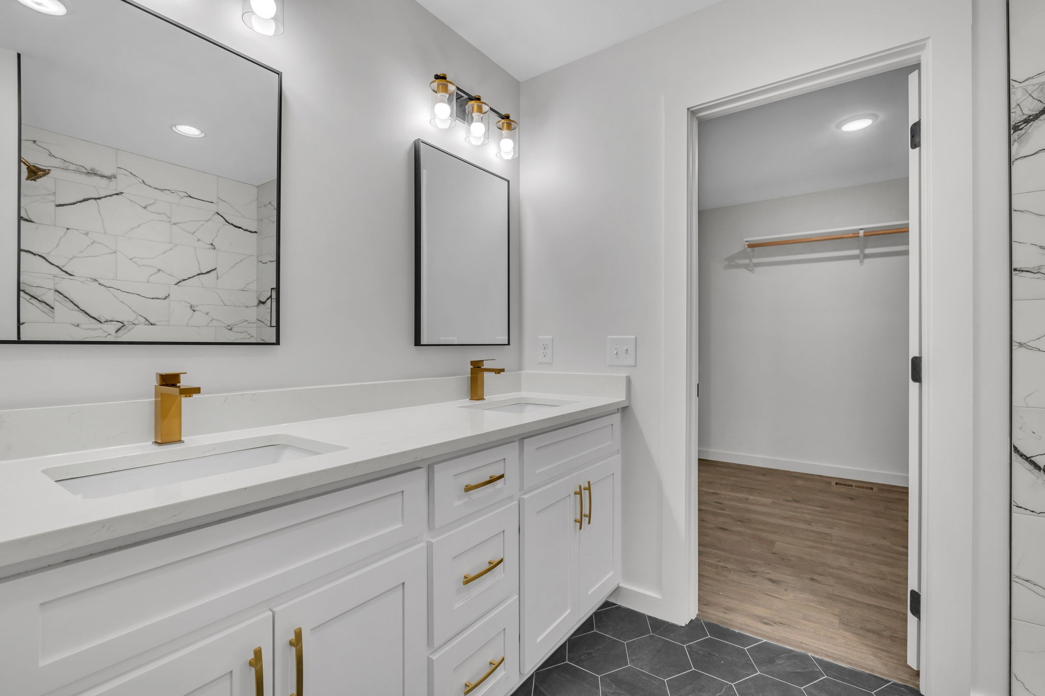 500 Difficult Road Pleasant Shade, TN 37145 - Photo 18 of 40 a bathroom with a sink and a mirror