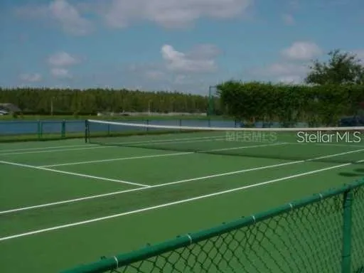 a view of a tennis court