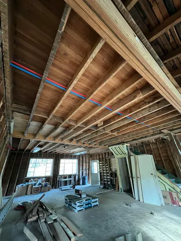 a view of empty room