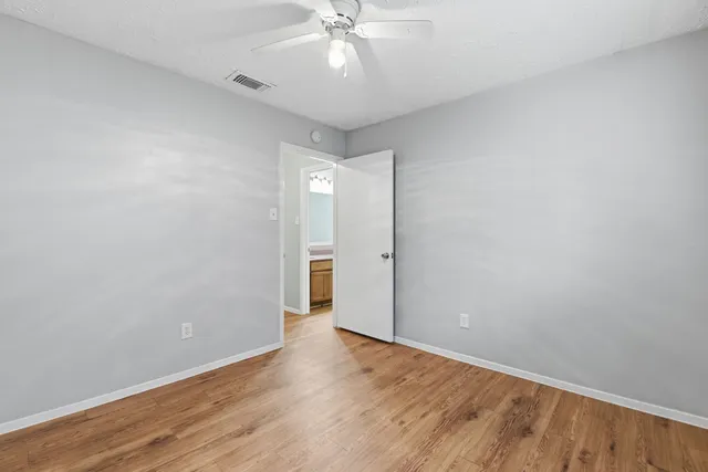 wooden floor in an empty room