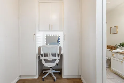 a view of a room with utility room