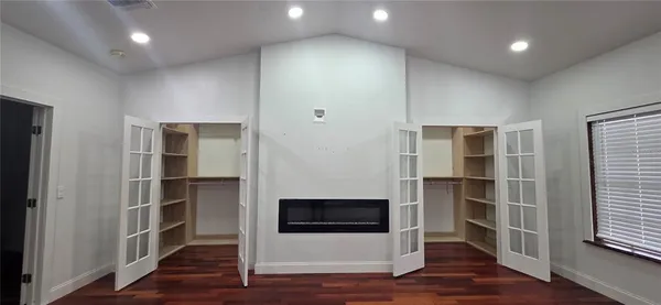 wooden floor in an empty room