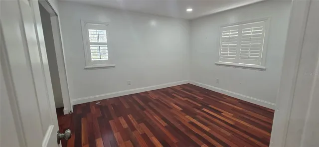 a view of swimming pool with a yard