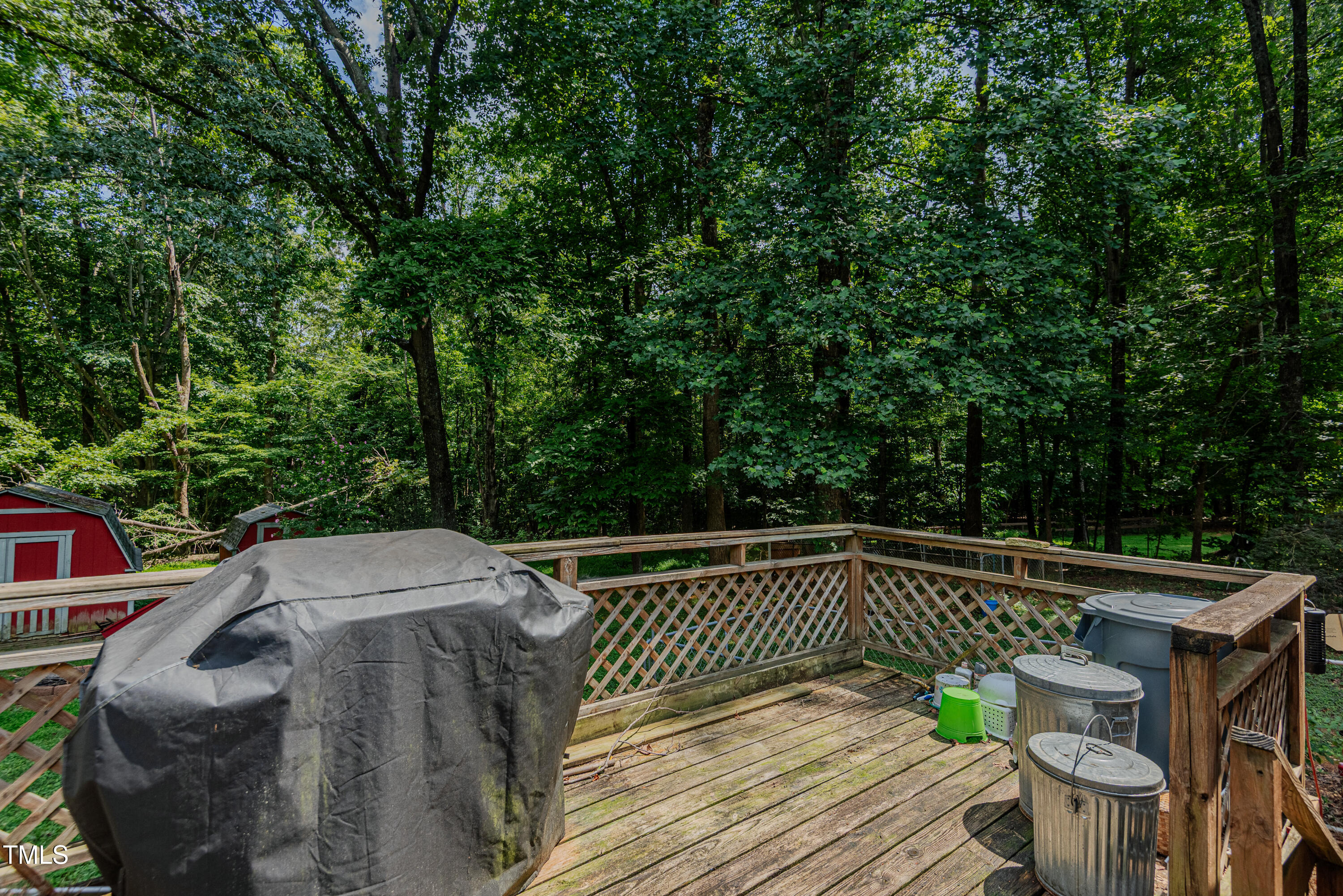1619 East Greensboro Chapel Hill Road Graham, NC 27253 - Photo 32 of 37 Back Deck