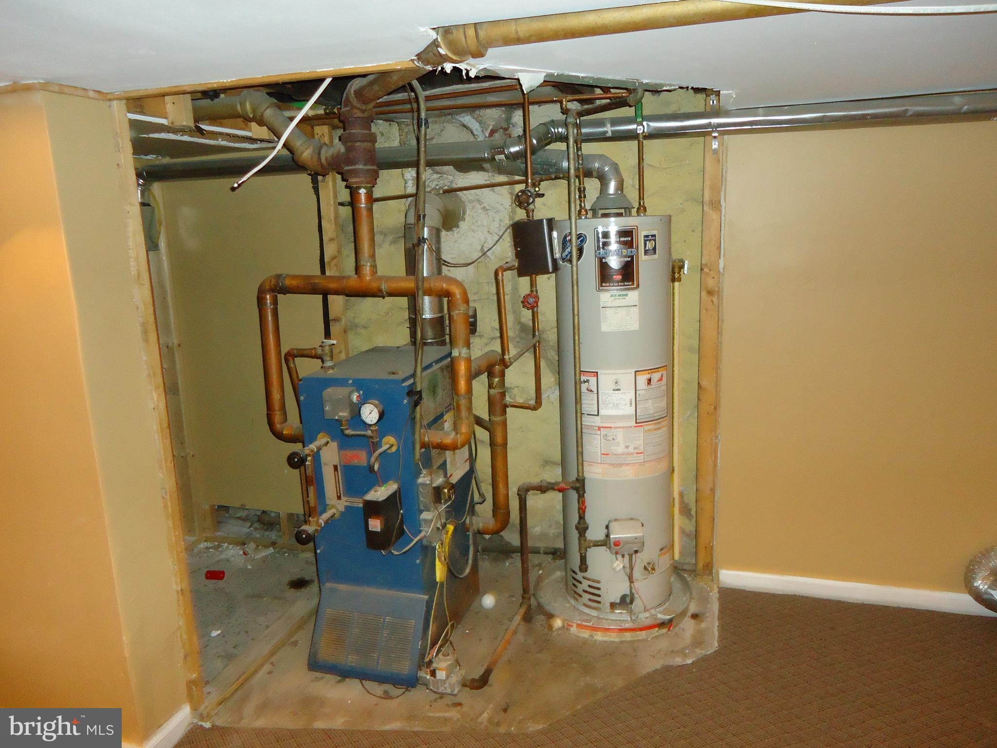 2320 North Rosedale Street Baltimore, MD 21216 - Photo 15 of 19 Furnace & Hot Water Tank