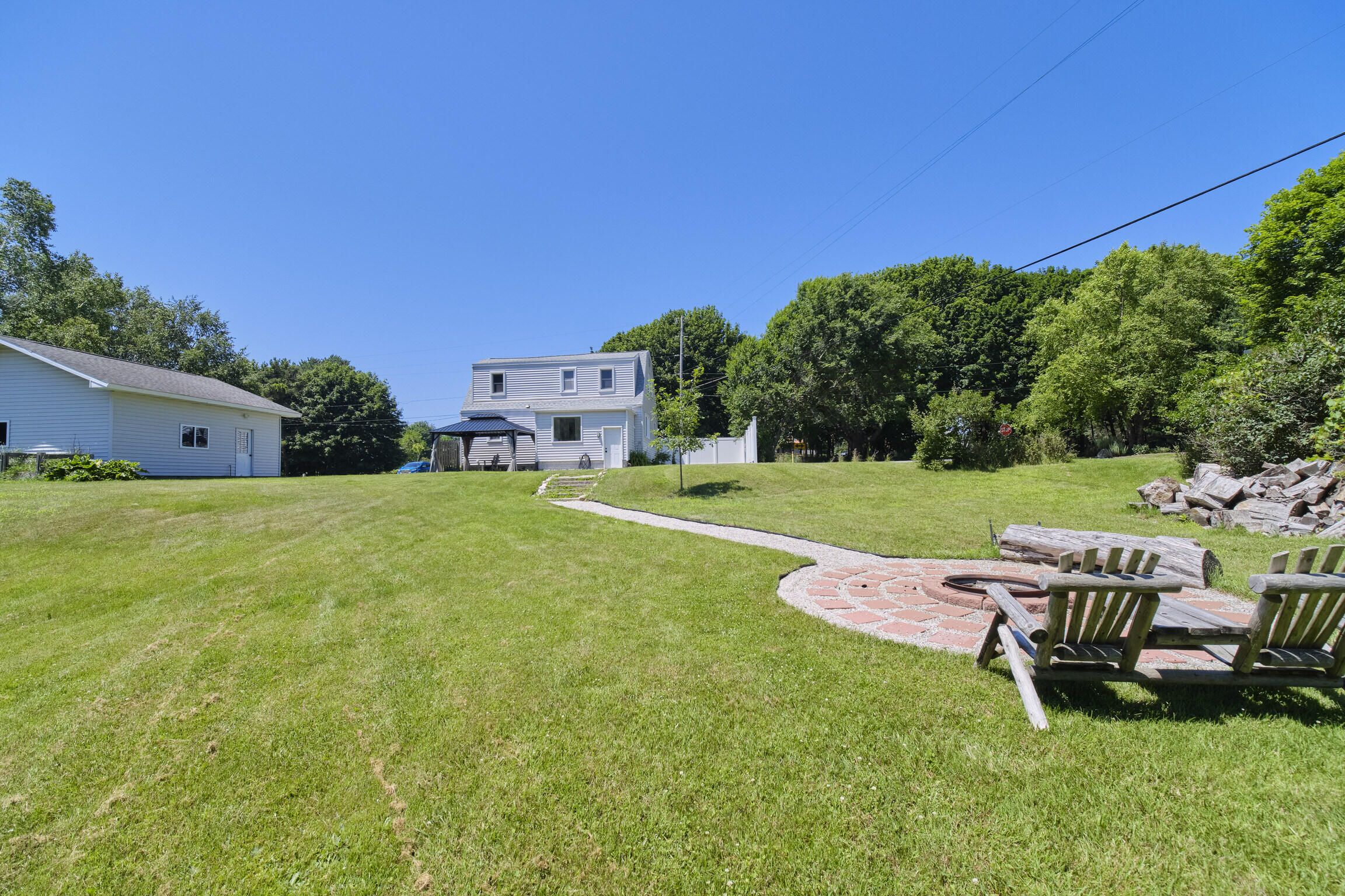 2631 Lakeshore Road Manistee, MI 49660 - Photo 35 of 50 Fire-Pit Area
